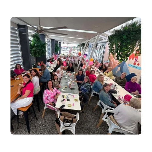 Broadbeach Social Mums Club gathered for fundraiser Longest Table