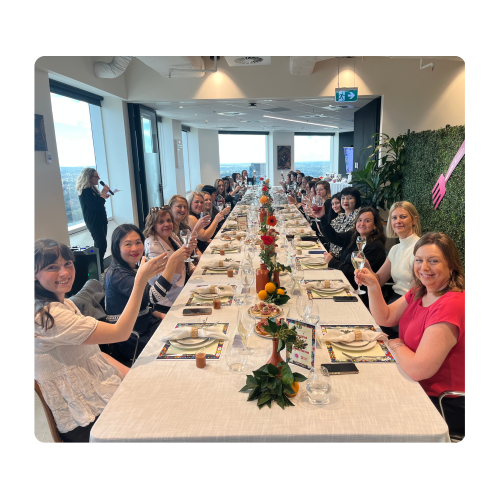 Fork Cancer Award Tabletop Teamwork Knight Frank
