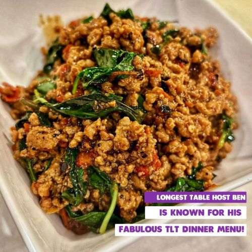 TLT Host Ben's delicious food