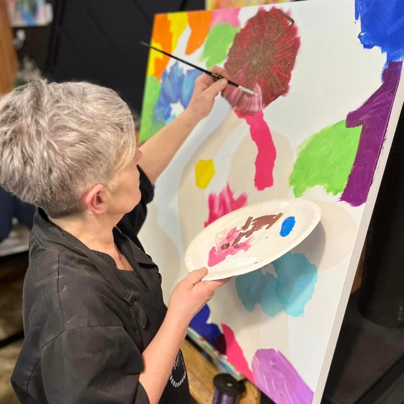 alt='Greer Tappert Sip n Paint TLT'