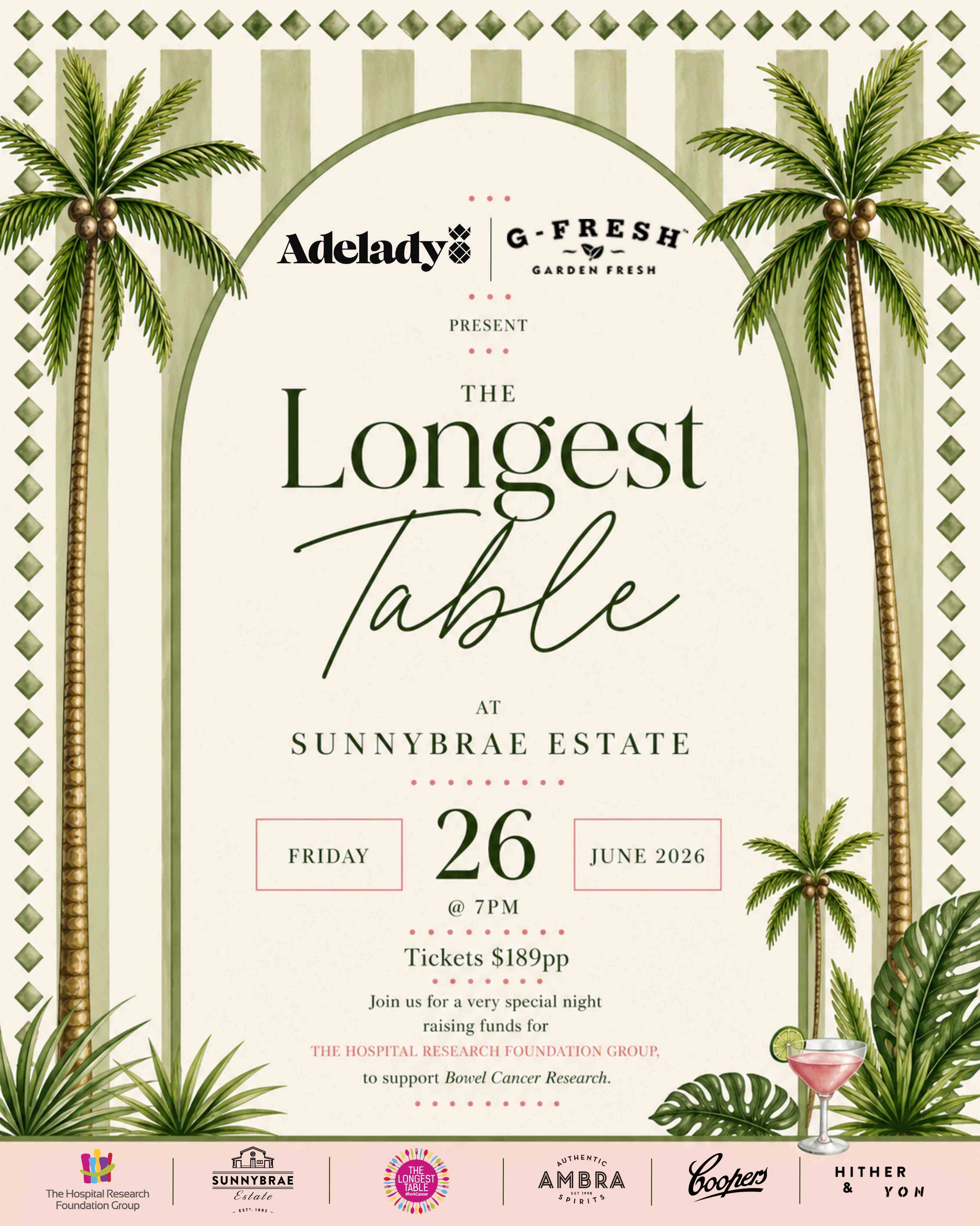 Adelady Longest Table 2026 Invite